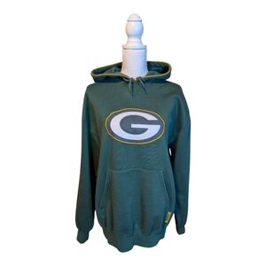 GREEN BAY PACKER NFL TEAM APPAREL Classic Stitched G Logo Sweatshirt SZ M